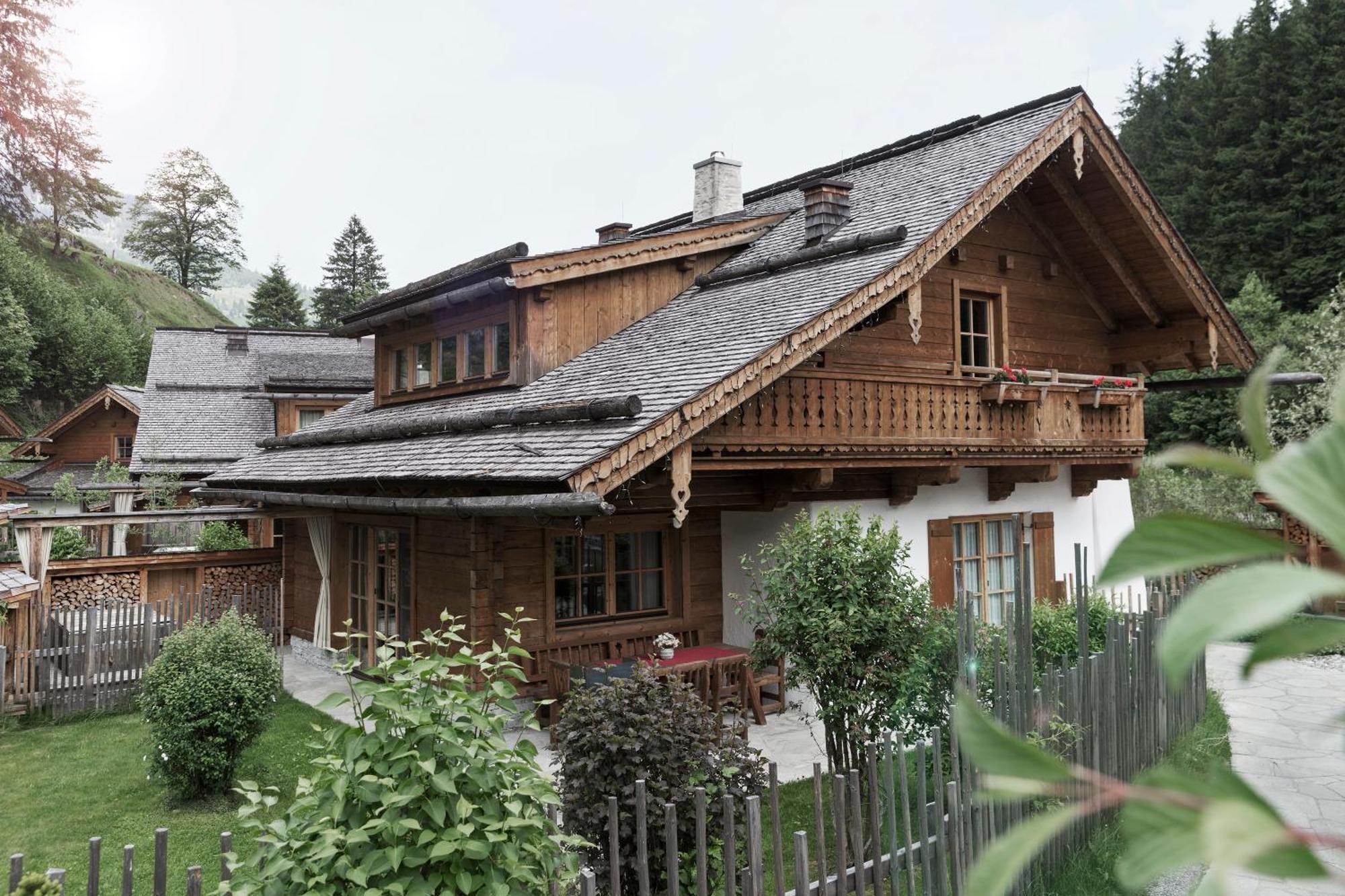 Feriendorf Holzlebn グロースアルル エクステリア 写真